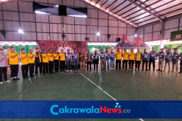 Polres Tegal Buka Lomba Baris-Berbaris Hari Lalu Lintas Bhayangkara Ke-71