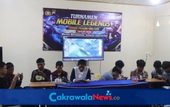 Polsek Tegal Barat Gelar Turnamen Mobile Legends Pelajar