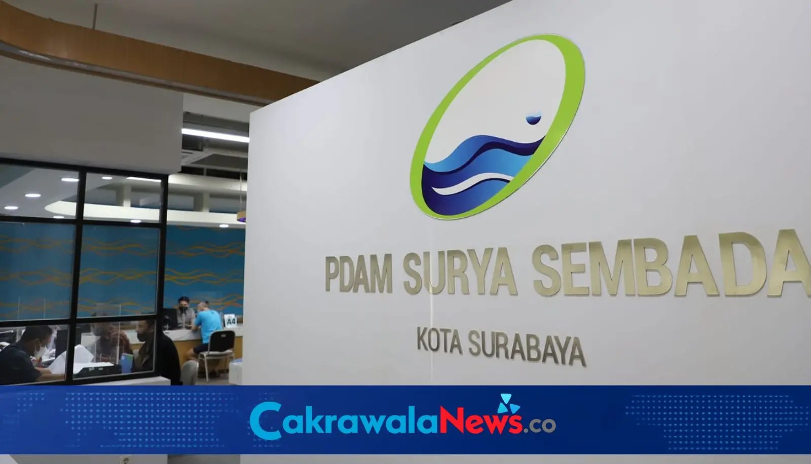 Potret Kantor PDAM Surya Sembada Surabaya.