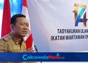 Sekda Kota Tegal Agus Dwi Sulistyantono Sampaikan Ucapan Selamat HUT Ke 14 IWO