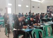Polsek Adiwerna Kawal Rakercab PSHT Tegal, Tekankan Pentingnya Koordinasi