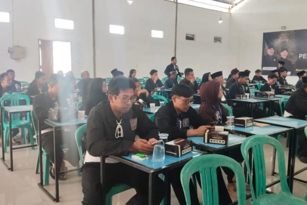 Polsek Adiwerna Kawal Rakercab PSHT Tegal, Tekankan Pentingnya Koordinasi