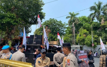 Gempar Jatim Unjuk Rasa Soal Retribusi Rp11 Ribu per Bulan di Tagihan PDAM Surabaya