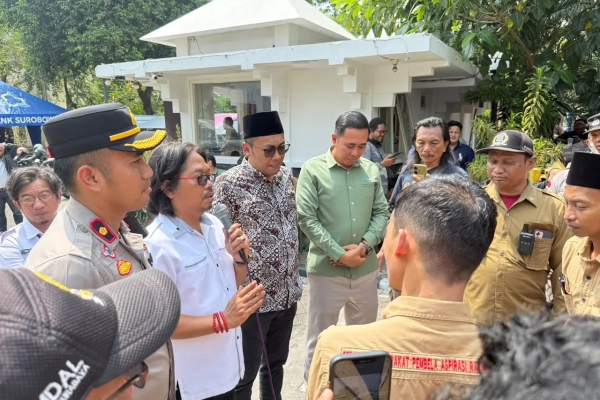 PDAM Surabaya Singgung Jasa Tirta Soal Kali Surabaya Tercemar