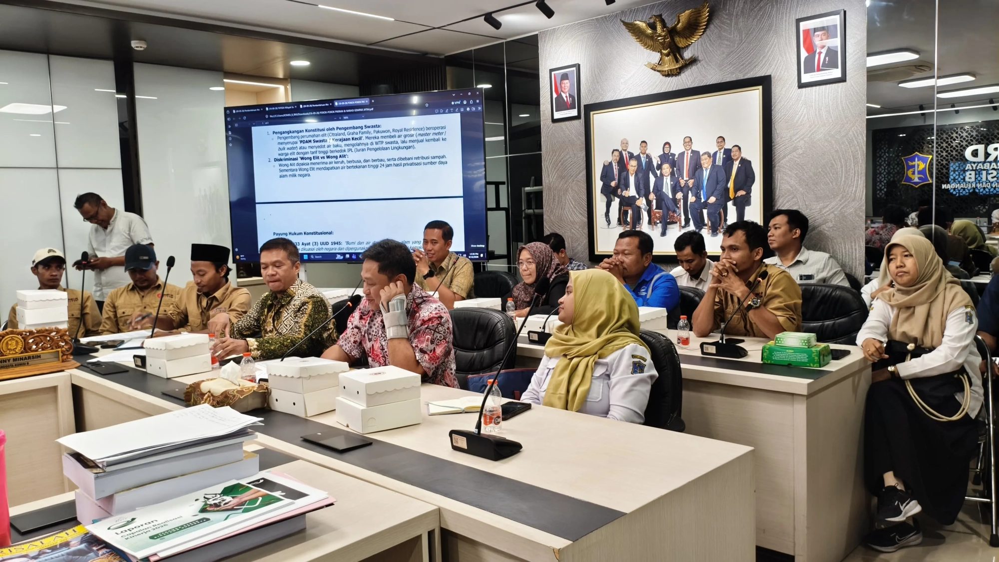 Hearing PDAM Surabaya