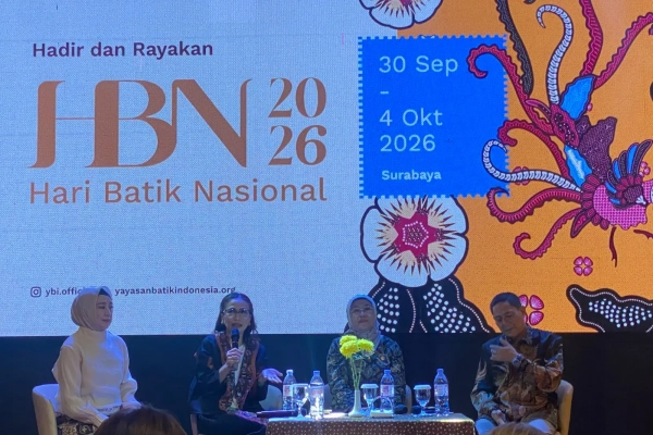 YBI Siapkan Pertunjukan Batik Atas Kapal Peringati HBN 2026 di Surabaya