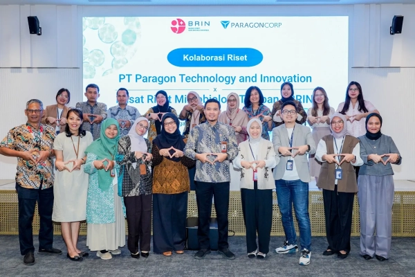 ParagonCorp dan BRIN Teliti Mikroalga Lokal untuk Bahan Baku Kosmetik