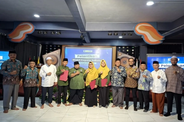Pelantikan Waka SMK MUDA Surabaya Berlangsung Khidmat Diwarnai Tafaqquh Fiddin