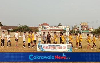 Pengamanan Wakil Bupati Tegal Cup, Kaligayam FC Menang 6 2