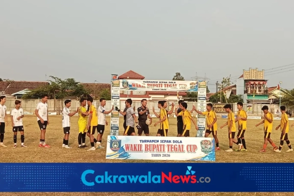 Pengamanan Wakil Bupati Tegal Cup, Kaligayam FC Menang 6-2