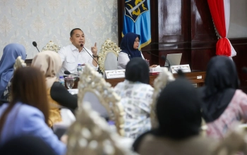 Pengarahan dan sosialisasi P3RT di Pemkot Surabaya.