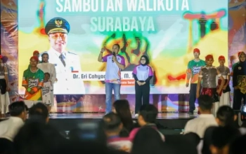Sambutan wali kota Surabaya