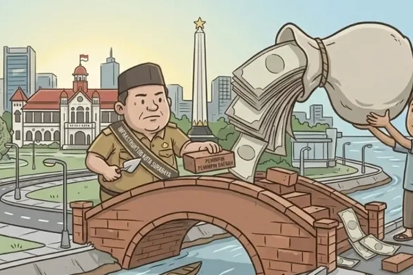 Jabar Mau Pinjam Rp3,4 Triliun, Surabaya Lebih Dulu Gandeng PT SMI untuk Infrastruktur