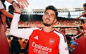 Pemain Arsenal Kai Havertz.