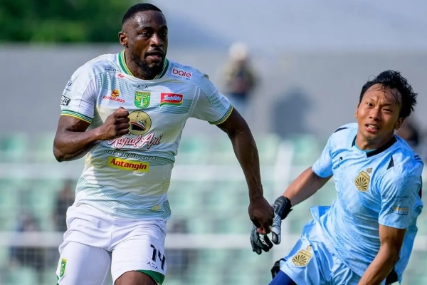 Yann Mabella Makin Percaya Diri Usai Cetak Debut Gol untuk Persebaya, Siap Jamu PSIM