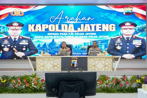 Kapolda Jateng Minta Polisi Tak Berhenti di Slogan, Laporan Warga Wajib Cepat Ditangani