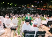 Ribuan Masyarakat Bersholawat dan Doakan Jatim Guyub, Rukun, Aman di Hari Jadi ke-81