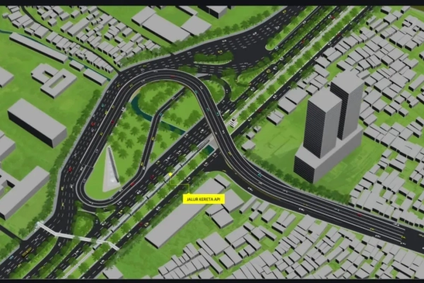 Target Molor, Aning Pertanyakan Flyover Taman Pelangi yang Belum Dikerjakan