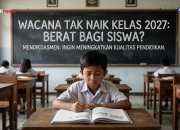Wacana Siswa Tidak Otomatis Naik Kelas, Isa Ansori Ingatkan Dampak Psikologis Anak