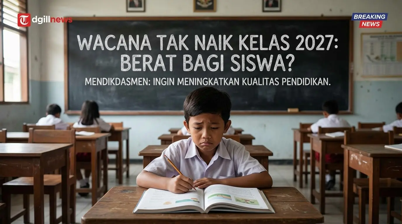 Wacana tidak naik kelas