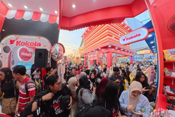 Dari Kukis Black hingga Spin Wheel, Ada Pengalaman Berbeda di Stan Kokola PRJ Surabaya