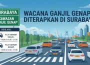 Wacana Ganjil Genap Kendaraan Pribadi di Surabaya, Pemprov Jatim Bicara Tantangan
