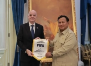 Bahas Visi, Presiden FIFA Sebut Indonesia Negara Sepak Bola